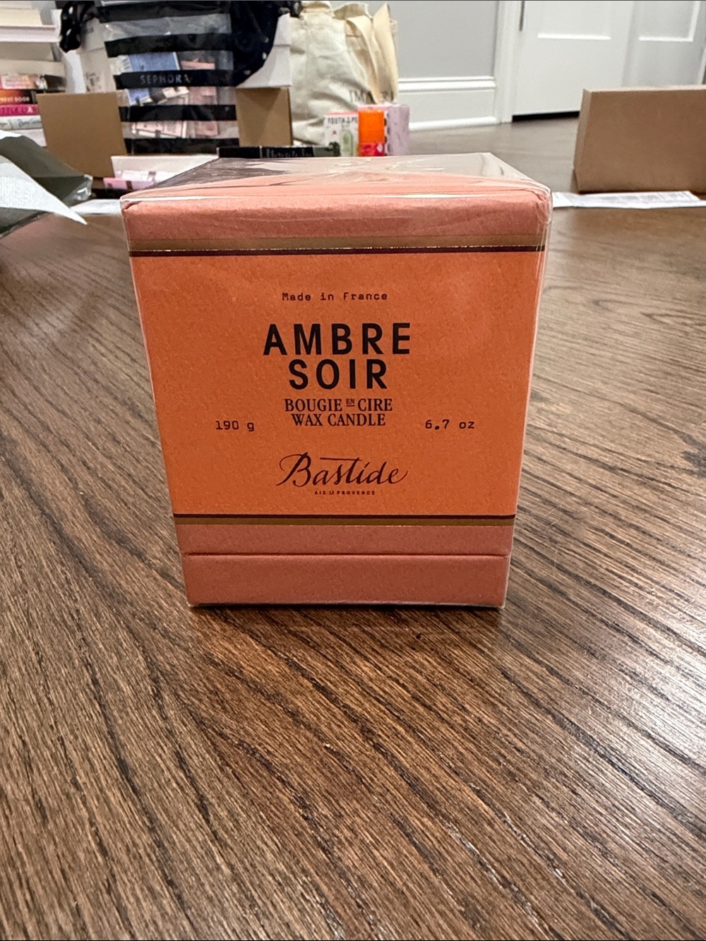 Bastide Ambre Soir Wax Candle